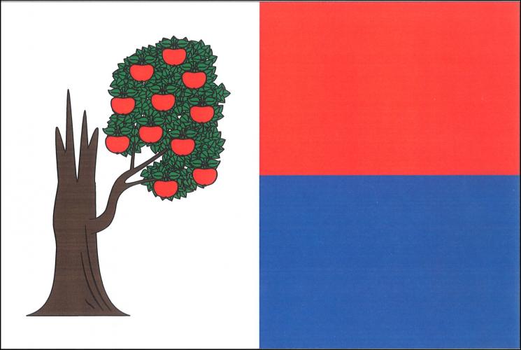 Vlajka obce Jablonec nad Jizerou