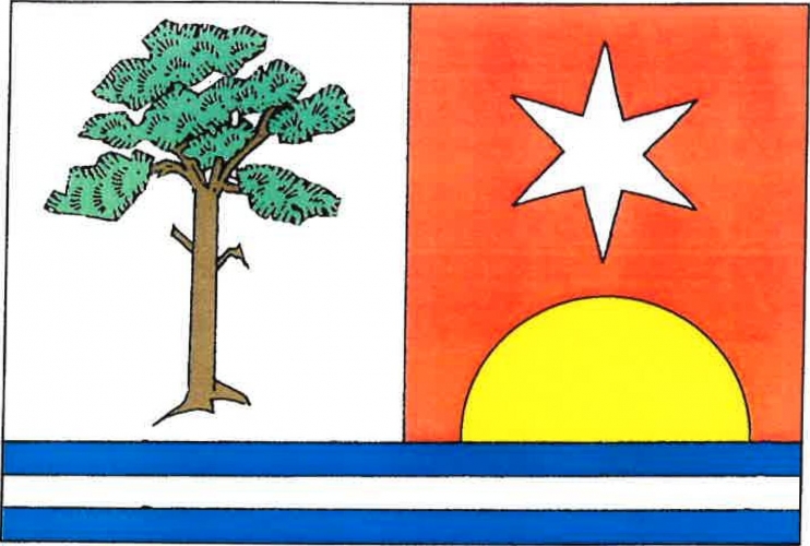 Vlajka obce Borová