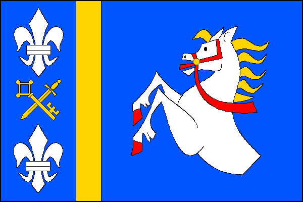Vlajka obce Dětřichov
