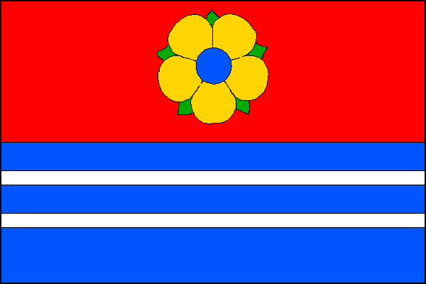 Vlajka obce Jedlová