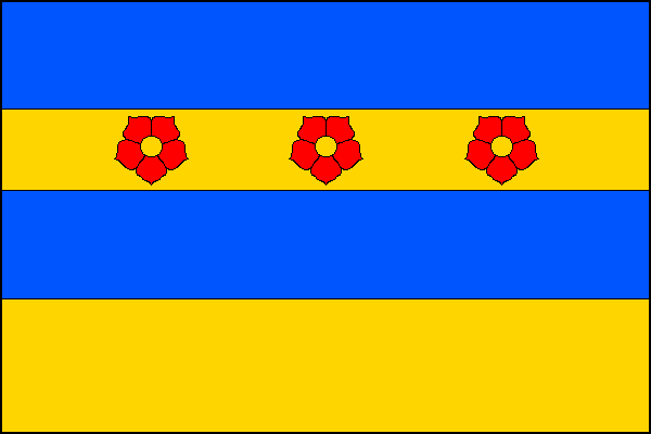 Vlajka obce Domoraz