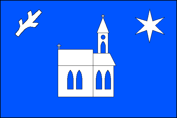Vlajka obce Nezamyslice