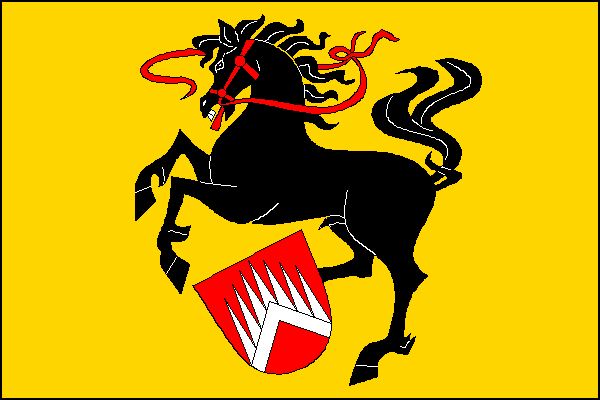 Vlajka obce Rozstání