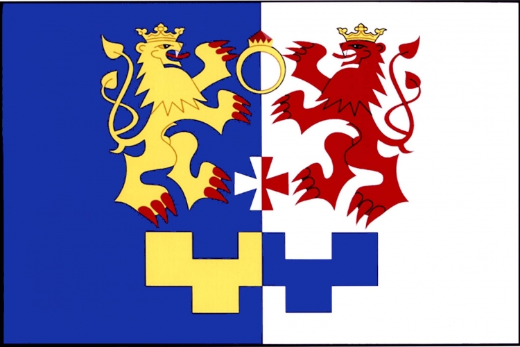 Vlajka obce Bílé Poličany