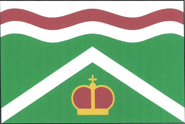 Vlajka obce Dolní Kalná