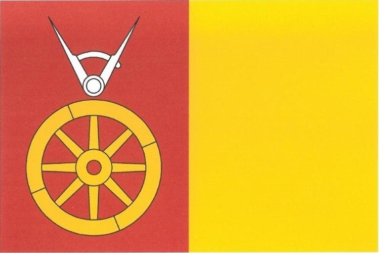 Vlajka obce Choustníkovo Hradiště