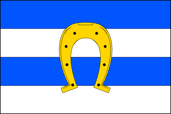 Vlajka obce Lánov