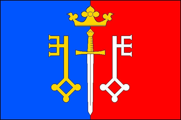 Vlajka obce České Petrovice
