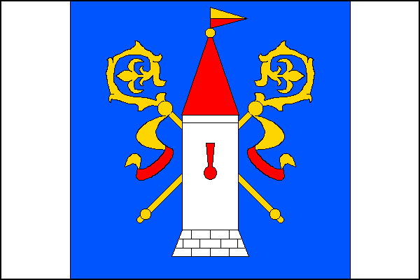 Vlajka obce Damníkov
