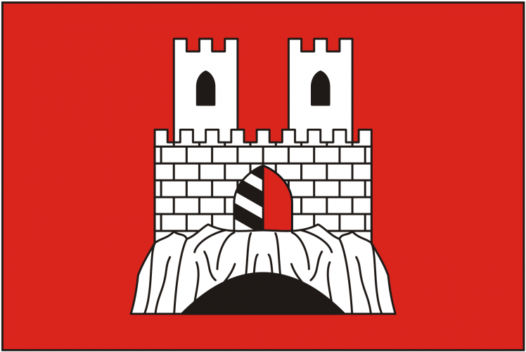 Vlajka obce Holštejn