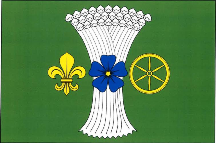 Vlajka obce Kozárov