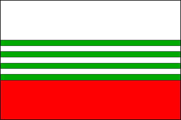 Vlajka obce Ostrov u Macochy