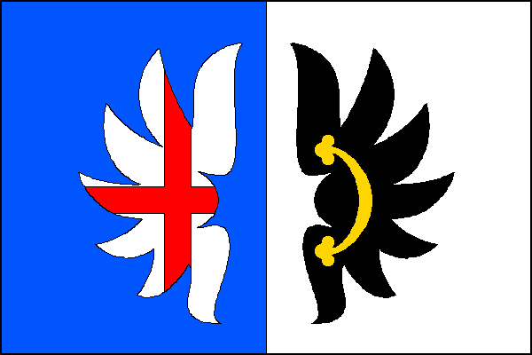 Vlajka obce Čebín