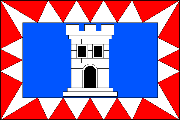 Vlajka obce Deblín