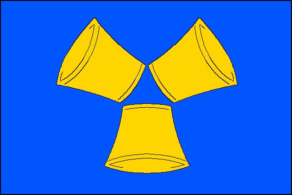 Vlajka obce Ivančice