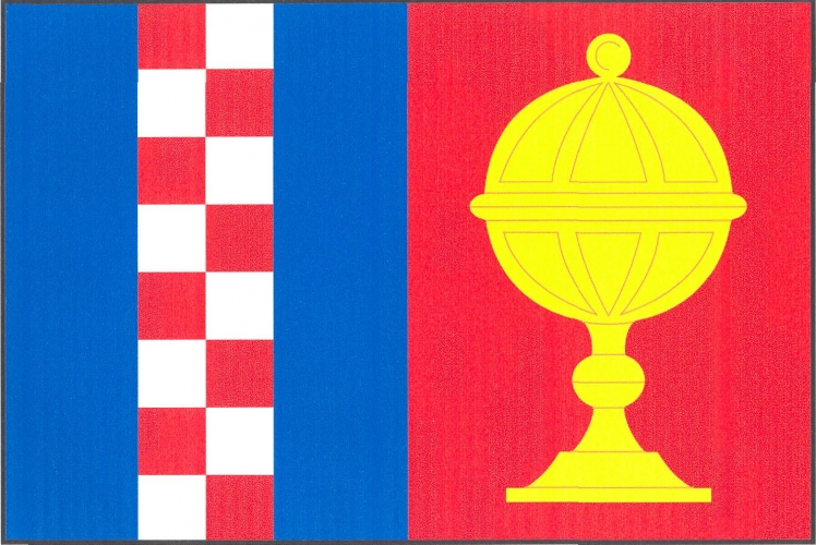 Vlajka obce Jinačovice