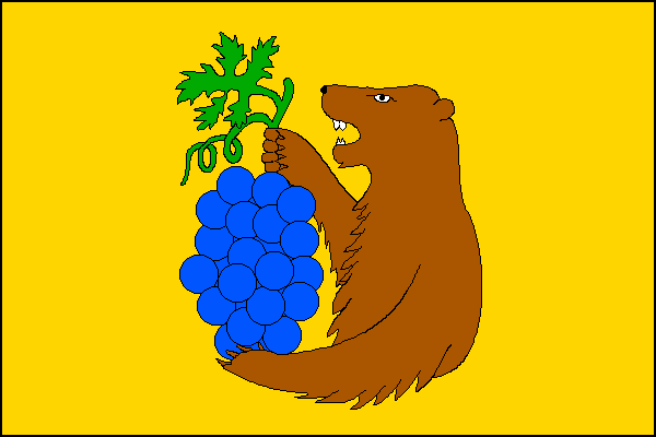 Vlajka obce Ledce