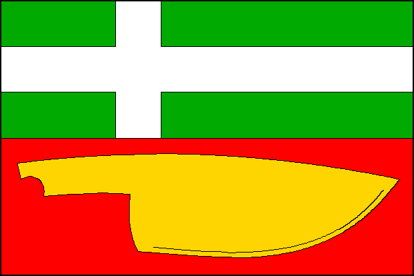 Vlajka obce Lesní Hluboké