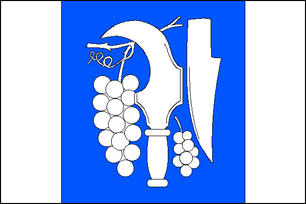 Vlajka obce Medlov