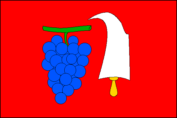Vlajka obce Němčičky