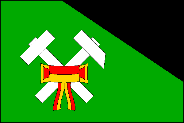 Vlajka obce Zastávka