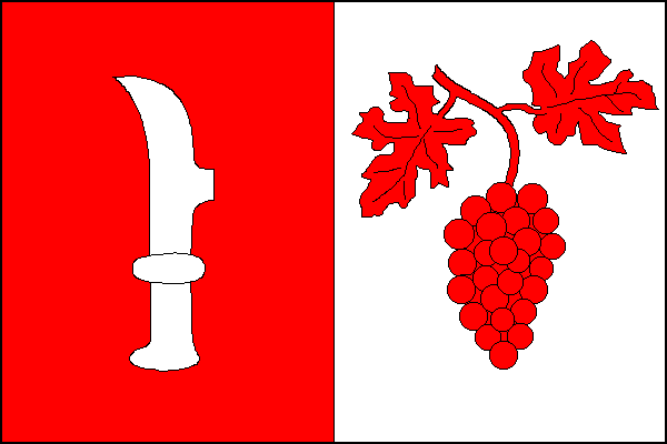 Vlajka obce Želešice