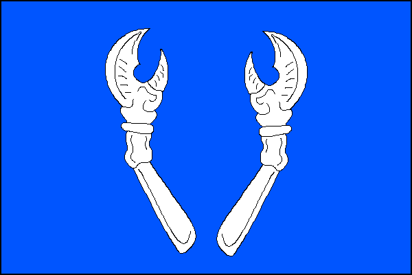 Vlajka obce Železné