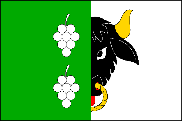 Vlajka obce Křepice