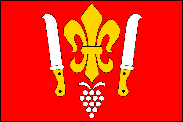 Vlajka obce Vranovice