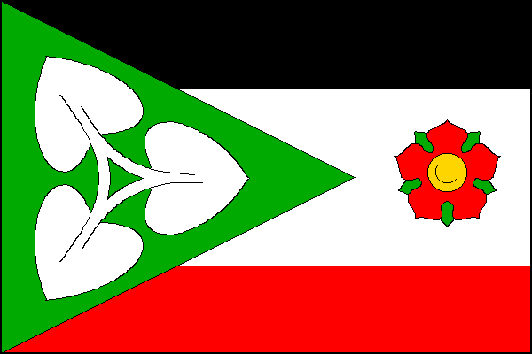 Vlajka obce Loučka