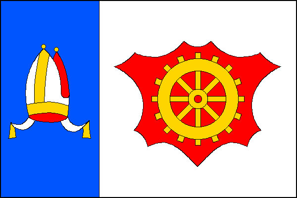 Vlajka obce Slavičín