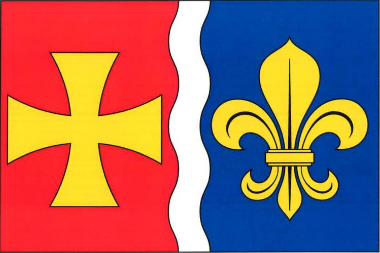 Vlajka obce Cerekvička-Rosice