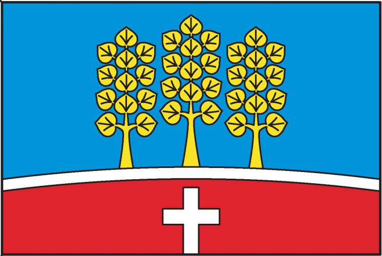 Vlajka obce Dušejov
