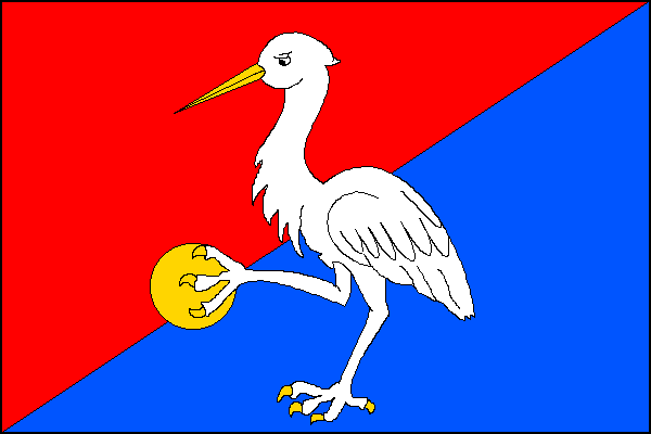 Vlajka obce Luka nad Jihlavou