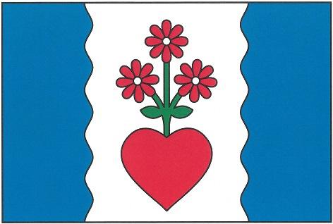 Vlajka obce Meziříčko