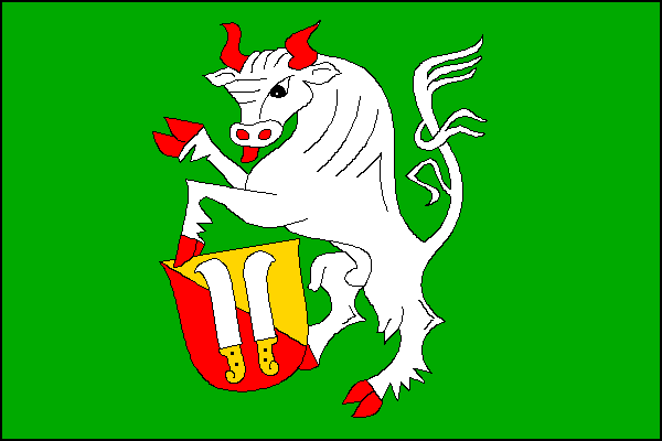 Vlajka obce Nové Dvory