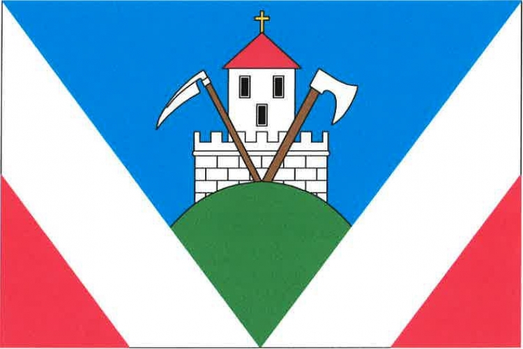 Vlajka obce Věžnice