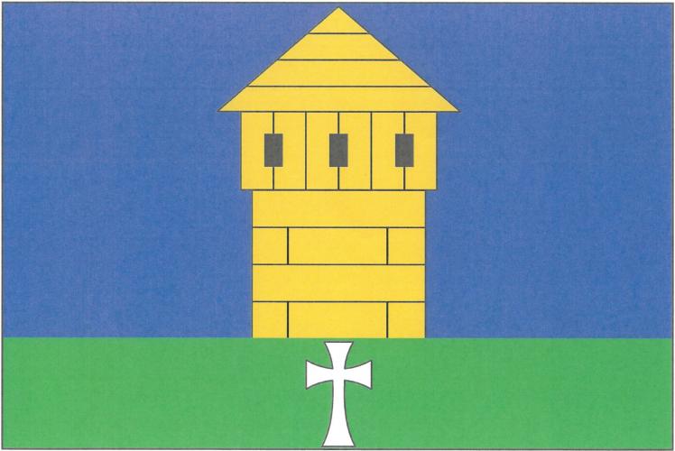 Vlajka obce Věžnička