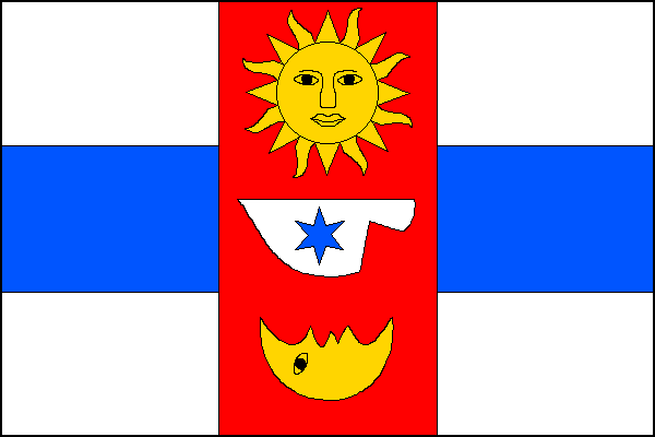Vlajka obce Bělov