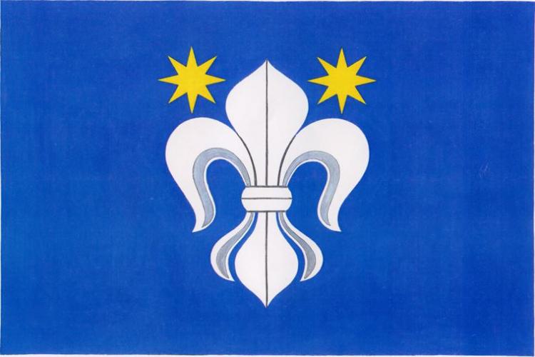 Vlajka obce Kyselovice