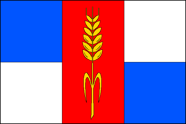 Vlajka obce Počenice-Tetětice