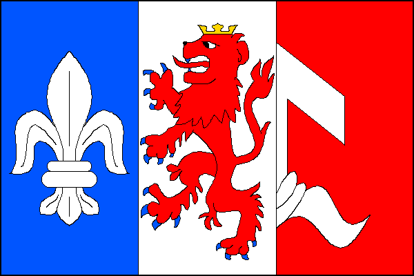 Vlajka obce Čechy pod Kosířem