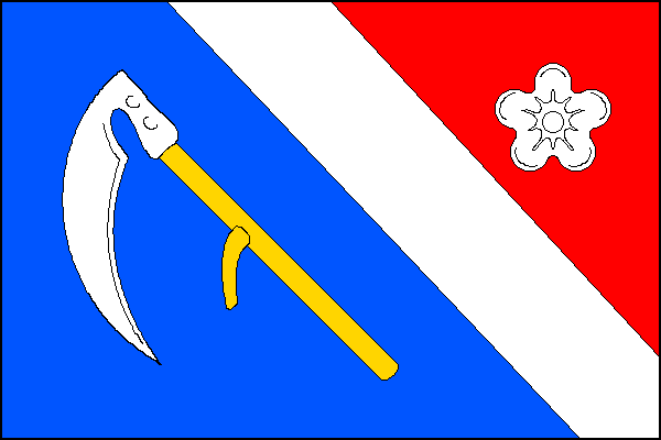 Vlajka obce Čechtín