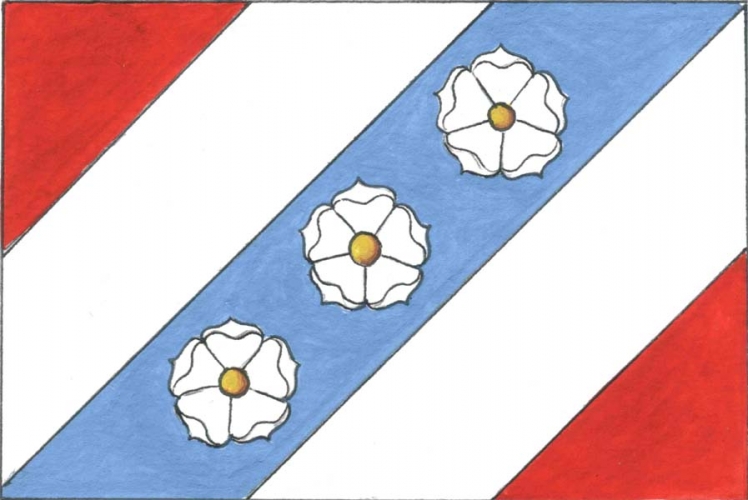 Vlajka obce Domamil