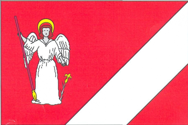 Vlajka obce Chlístov