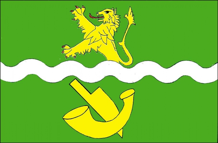 Vlajka obce Loukovice