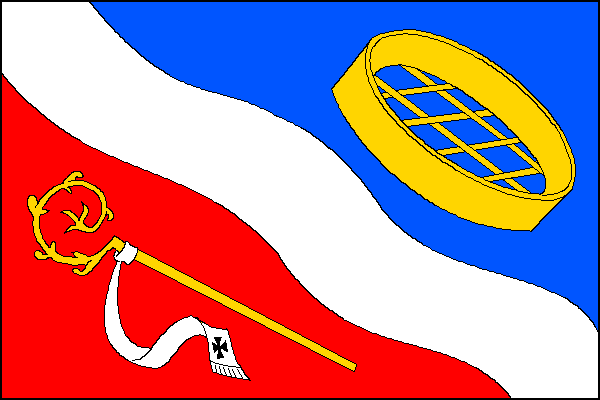 Vlajka obce Rokytnice nad Rokytnou