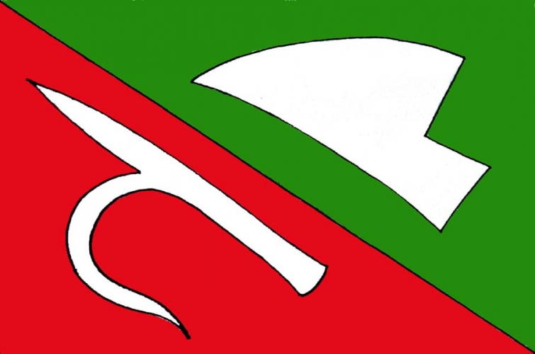 Vlajka obce Senorady