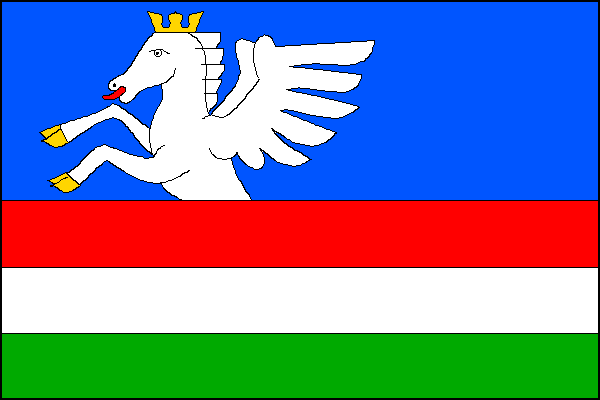 Vlajka obce Komňa