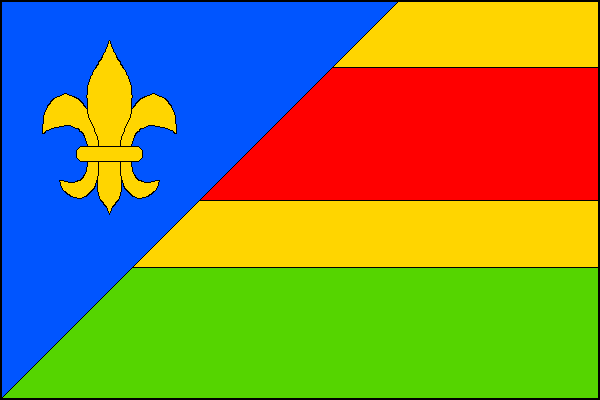 Vlajka obce Medlovice